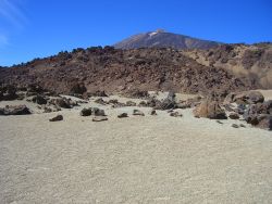 Blick auf den Teidegipfel Teneriffa Urlaub.